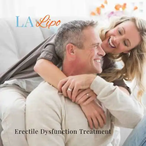 LA-EMS Sutton in Ashfield treatment - happy couple together.