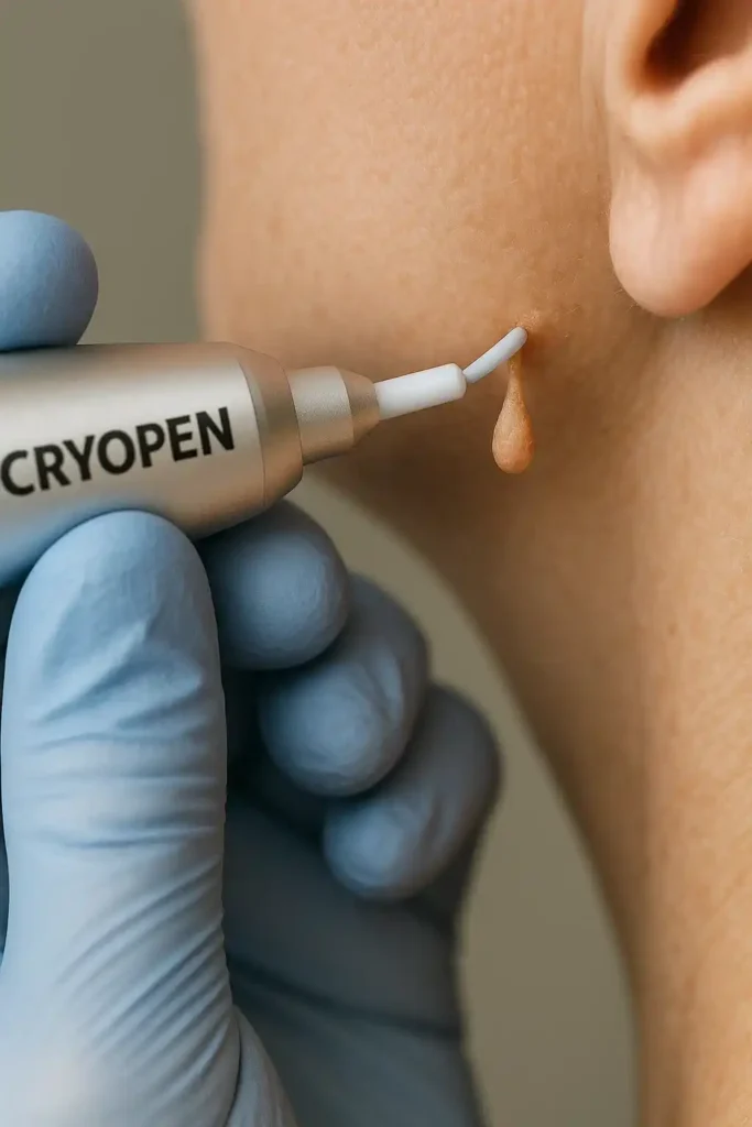 Cryopen for skin tags removal Sutton in Ashfield speak to our team today!