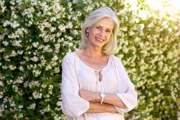 Older woman happy with urinary incontinence treatment Sutton in Ashfield