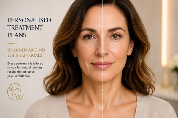Before and after results of Collagen Lift Therapy Sutton in Ashfield